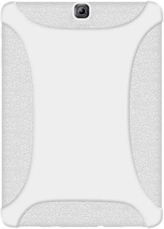 Main image of AMZER SILICONE SKIN JELLY CASE - SOLID WHITE FOR SAMSUNG GALAXY TAB S2 9.7 SM-T810