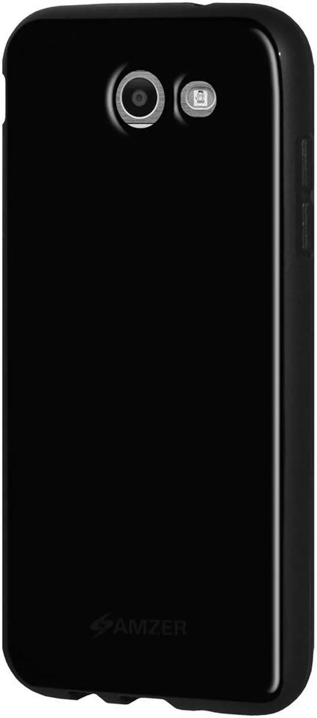 Alt view image 3 of 4 - Amzer Soft Gel Pudding TPU Case - Black for Samsung Galaxy J3 Emerge SM-J327P
