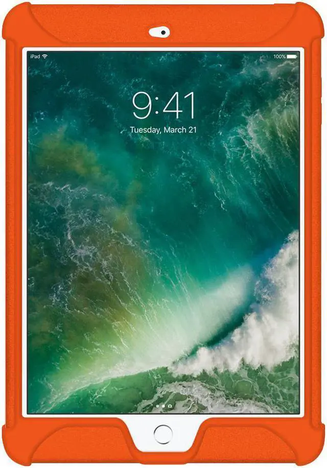 Main image of Case for iPad 9.7 - Premium Soft Skin Flexible Silicone Jelly Back Skin Fit Cover Protector for Apple iPad 9.7 Inch Tablet