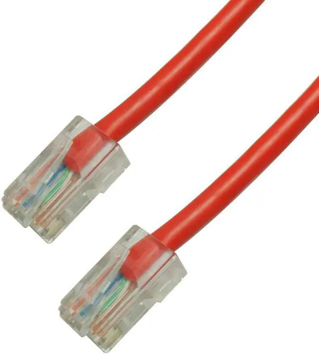 Main image of GRANDMAX CAT6 / 100FT/ RED / RJ45, 550MHz, UTP Ethernet Network Patch Cable /NO BOOTS