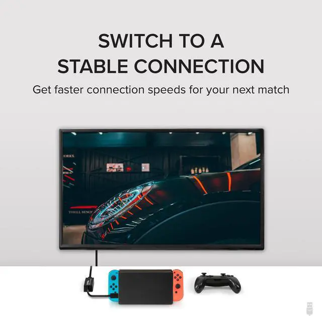 Alt view image 2 of 6 - Plugable USB to Ethernet Adapter, USB 3.0 to Gigabit Ethernet, Supports Windows 11, 10, 8.1, 7, XP, Linux, Chrome OS