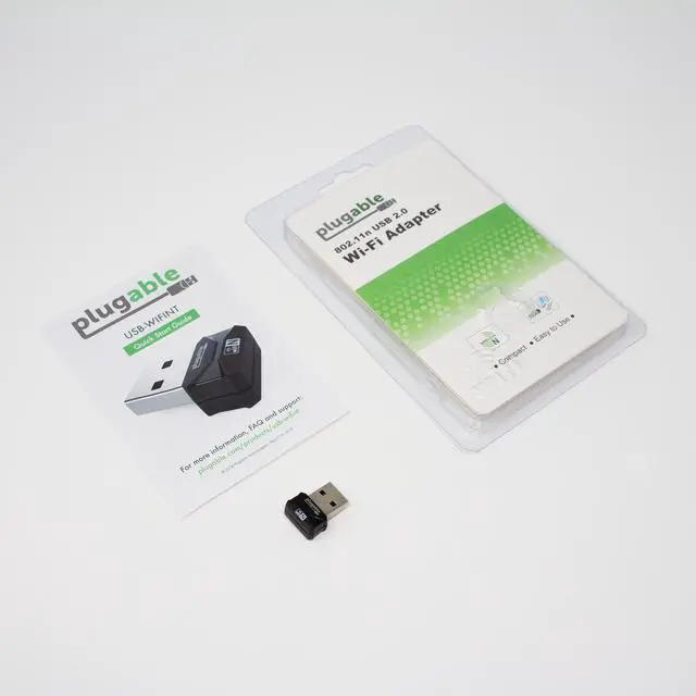 Alt view image 5 of 8 - Plugable USB 2.0 Wireless N 802.11n 150 Mbps Nano WiFi Network Adapter (Realtek RTL8188EUS Chipset) Plug and Play for Windows
