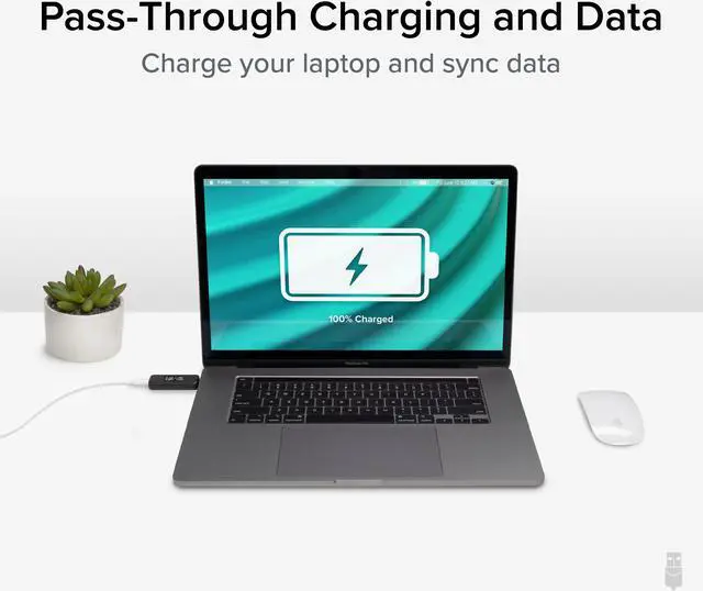 Alt view image 5 of 15 - Plugable USB C Power Meter Tester for Monitoring USB-C Connections up to 240W - Digital Multimeter Tester for USB-C Cables, Laptops, Phones and Chargers