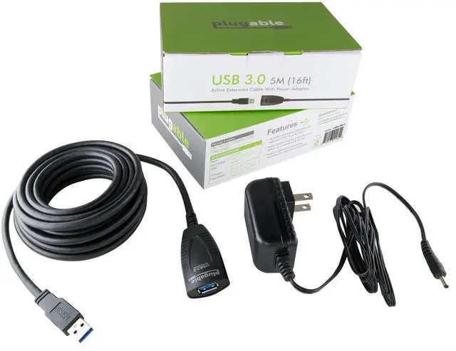 Alt view image 18 of 20 - Plugable Power Extension Cord