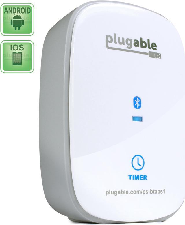 Plugable Bluetooth Home Automation Switch for AC Power Outlet Control 