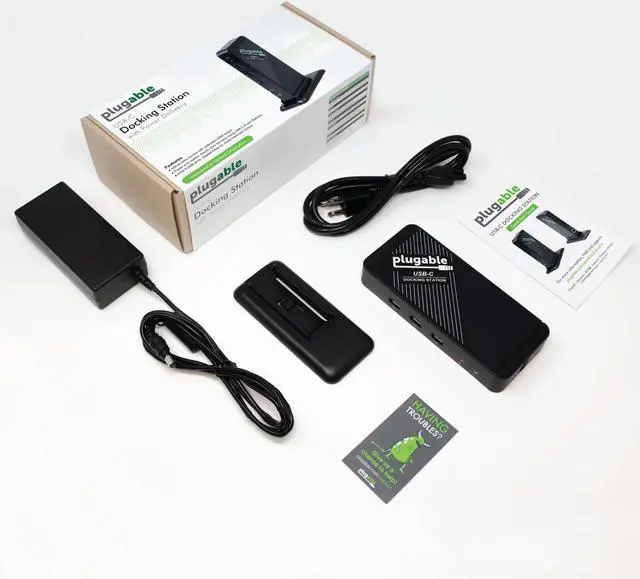 Alt view image 7 of 12 - Plugable USB C Docking Station with Charging, Compatible with Thunderbolt 3 and USB-C MacBooks and Specific Windows, Chromebook, Linux Systems (HDMI Display, 60W Charging, Ethernet, 3x USB 3.0 Ports)