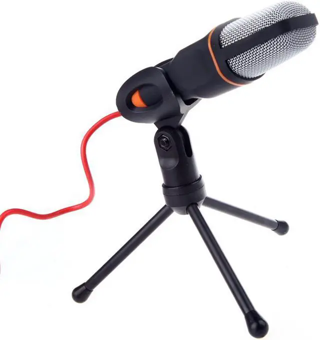 Alt view image 2 of 4 - Kaxidy Stereo MIC PC Microphone Noise Cancelling for VOIP Netmeeting Online Game KTV Speech ( Black)