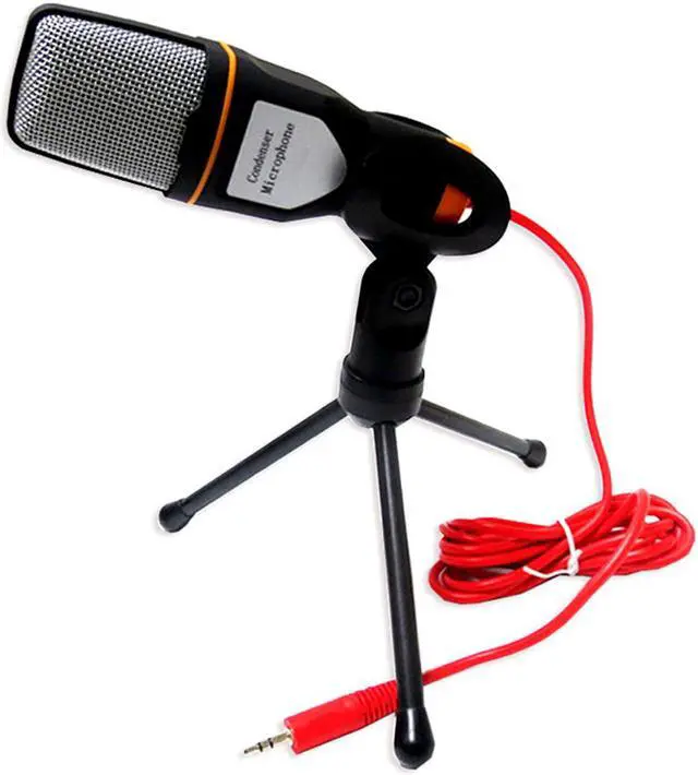 Alt view image 4 of 4 - Kaxidy Stereo MIC PC Microphone Noise Cancelling for VOIP Netmeeting Online Game KTV Speech ( Black)