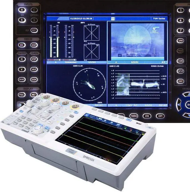 Alt view image 4 of 7 - OWON XDS3064E 60MHz 8 Bits Touchscreen Low Noise Digital Oscilloscope 4 Channel 110-240V