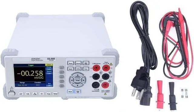 Alt view image 7 of 7 - OWON XDM2041 Digital Multimeter AC DC Current Voltage 3.7in Screen True RMS 55000 Counts Two-Line Display Desktop Type