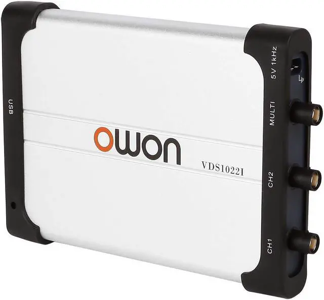 Alt view image 2 of 7 - Owon VDS1022I USB PC Virtual Oscilloscope, MIT USB Isolation, 25 MHz Analog Bandwidth