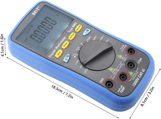 Alt view image 2 of 7 - Digital Multimeter, Owon B41T 3 in 1 Digital Bluetooth Data Recorder Multimeter Thermometer Multifunctional Device