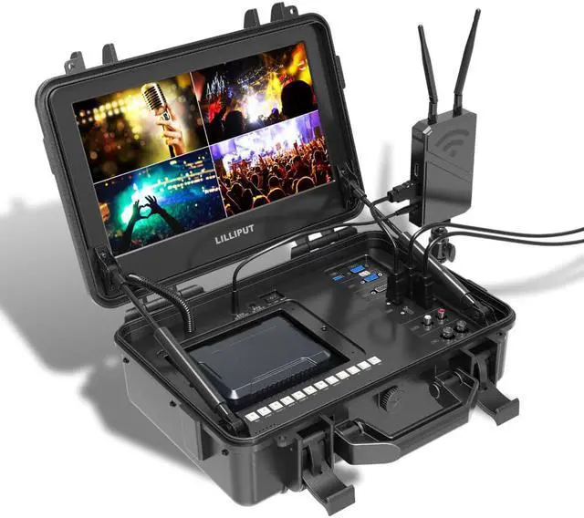 Alt view image 2 of 8 - Lilliput BM120-4KS 12.5" 16:9 4K HDR Broadcast Director Portable Monitor