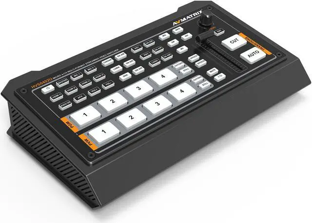 Alt view image 5 of 5 - AVMATRIX HVS0402U MICRO 4 CHANNEL HDMI LIVE STREAMING VIDEO SWITCHER 1×HDMI PGM output,1×HDMI multiview out, 1×USB type-C output