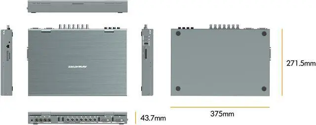 Alt view image 3 of 8 - AVMATRIX PVS0615 6CH Multi-Format Video Switcher Portable All-in-One Design with 15.6 inch FHD LCD Display 6 Channel inputs: 4×SDI and 2×DVI-I/HDMI/VGA/USB