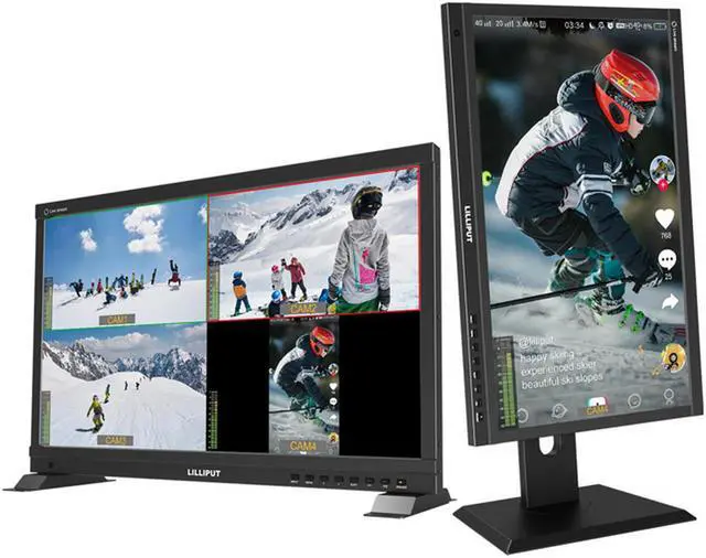 Main image of LILLIPUT PVM220S 21.5 inch 1920x1080 Live Stream Quad Split Multi View IPS Monitor