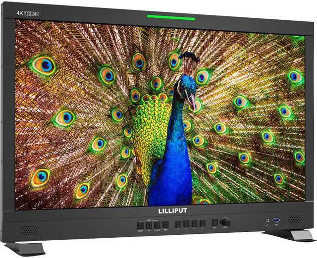 Main image of LILLIPUT Q24-VBP 10bit 23.6 inch 12G-SDI Professional Broadcast Production Studio Monitor 12G SDI and 12G-SFP Fiber Optic Input with V Mount Plate