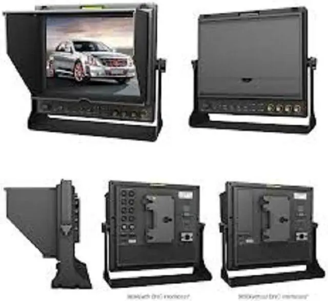 Alt view image 4 of 7 - Lilliput 969S/P 9.7' 3G-SDI Loop Through +BNC +HDMI IN&OUT DSLR Camera Monitor+Suit case Histogram/Exposure Sun Shade+XLR Connector +Canon LP-E6 plate by VIVITEQ INC