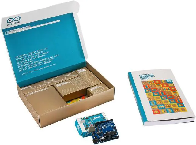 Main image of The Arduino Starter Kit (Official Kit from Arduino with 170-page Arduino Projects Book)