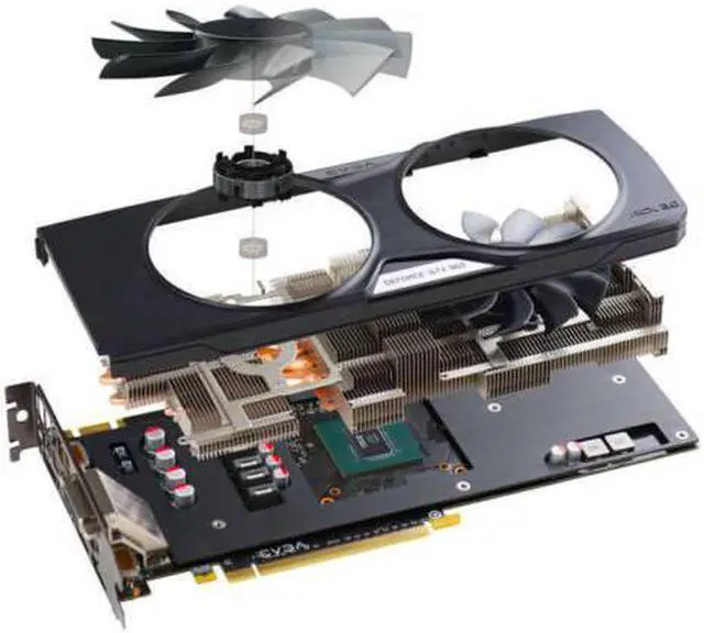 Alt view image 2 of 5 - EVGA VGA NVIDIA GeForce GTX 960 Gaming 2GB SuperSC GDDR5 DVI/HDMI/ Video Card