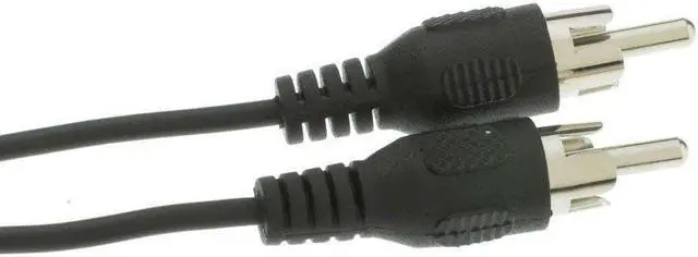 Alt view image 2 of 2 - RCA Female to Dual Male Splitter/Adapter - Black