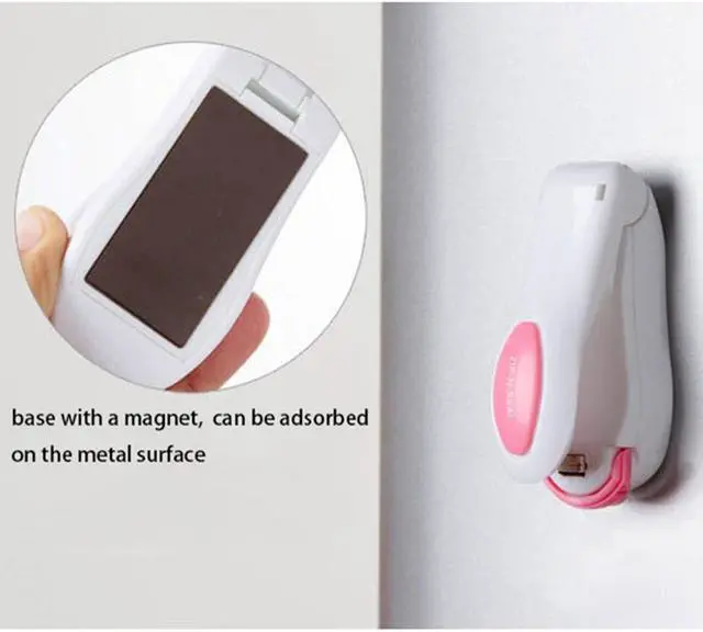 Alt view image 7 of 7 - Portable Mini Heat Sealing Machine Impulse Sealer Seal Packing Plastic Bag Sealing Clamp (Random Color)