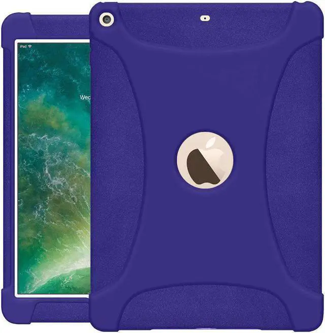 Main image of AMZER Shockproof Rugged Silicone Skin Jelly Case for Apple iPad 9.7