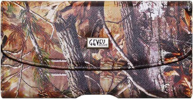 Alt view image 2 of 6 - Horizontal PU Leather Camo Pouch Case for iPhone 7 Plus / iPhone 8 Plus - Camo