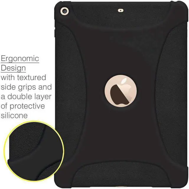 Alt view image 4 of 7 - Case for iPad 9.7 - Premium Soft Skin Flexible Silicone Jelly Back Skin Fit Cover Protector for Apple iPad 9.7 Inch Tablet