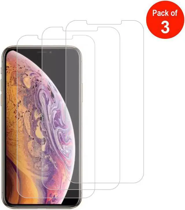 Main image of Case Friendly Anti Scratch Tempered Glass Screen Protector for iPhone Xr/ iPhone 11 - Clear - pack of 3