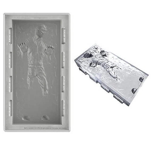 Alt view image 2 of 5 - Star Wars Han Solo In Carbonite Deluxe Large Size Silicone Ice Tray