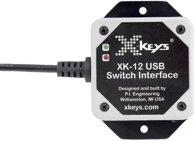 Alt view image 4 of 7 - X-Keys XK-12 USB Switch Interface - Keyboard, Mouse, Joystick Emulator