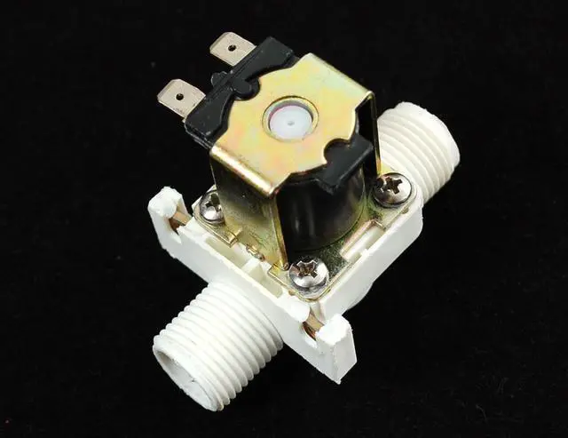 Main image of Plastic Water Solenoid Valve - 12V - 1/2 NPT