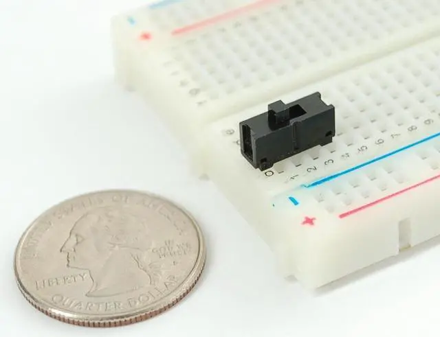 Alt view image 2 of 2 - Breadboard-friendly SPDT Slide Switch - OEM