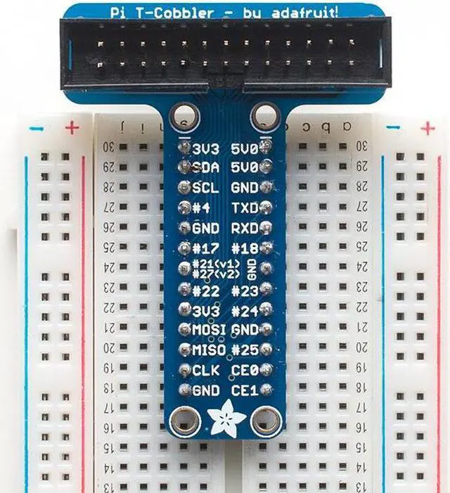 Main image of Adafruit Pi T-Cobbler Breakout Kit for Raspberry Pi - OEM