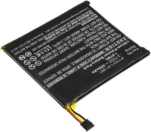 Alt view image 3 of 5 - 450mAh P11GY1-01-S01, 3701-0001-01 Battery Replacement Compatible with Nest Learning Thermostat T200377, T200477, T200577, T200677, T200777, T200877