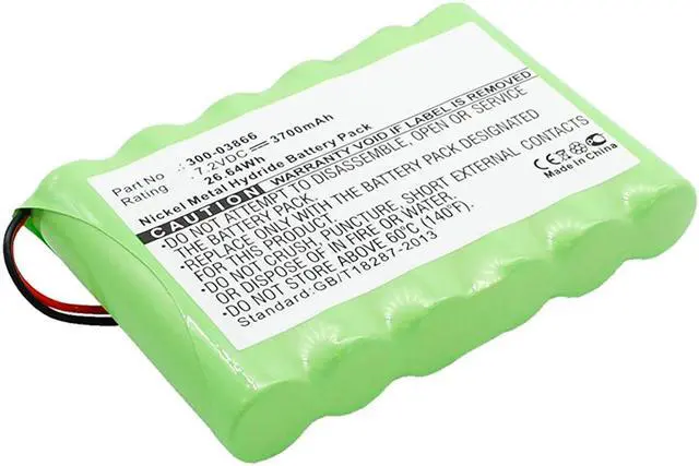 Alt view image 3 of 8 - 3700mAh 300-03866, LCP500-4B Battery Replacement for Honeywell Lynx 5100, Lynx 5200, Lynx 5210, Lynx Touch 7000 Security Alarm Systems