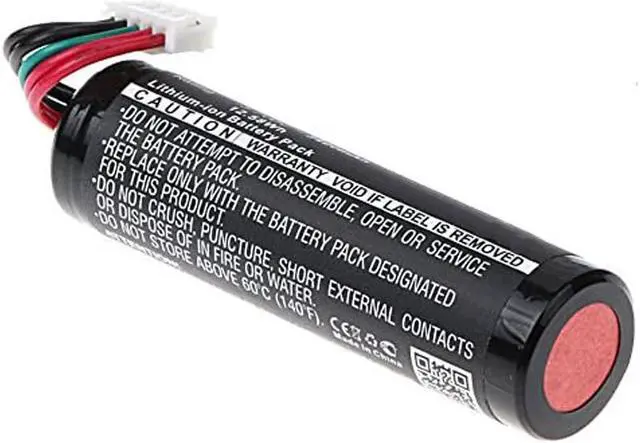 Alt view image 2 of 4 - 3400mAh High-Capacity Extended 533-000122 Battery Replacement Compatible with Logitech UE Ultimate Ears ROLL, Ultimate Ears ROLL 2 Portable Bluetooth Speaker