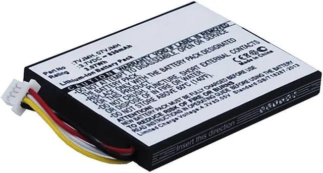Alt view image 3 of 3 - 830mAh V7JMH, 70K80, H132V, T40JJ Battery Replacement Compatible with Dell PowerEdge M620, R320, R420, R520, R620, R720, R820, T110, T420 Server, PERC RAID H710, H710P, H730, H810, H830