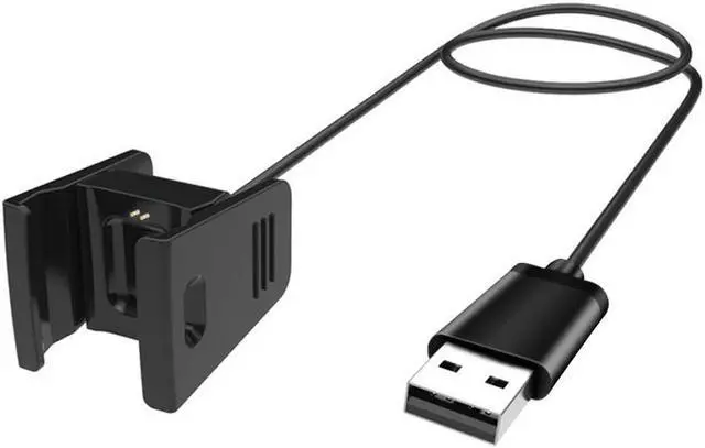 Main image of FB160RCC Replacement USB Charging Cable Cord Charger Cradle Dock Adapter Compatible with Fitbit Charge 2 Fitness Tracker Wristband Smart Watch