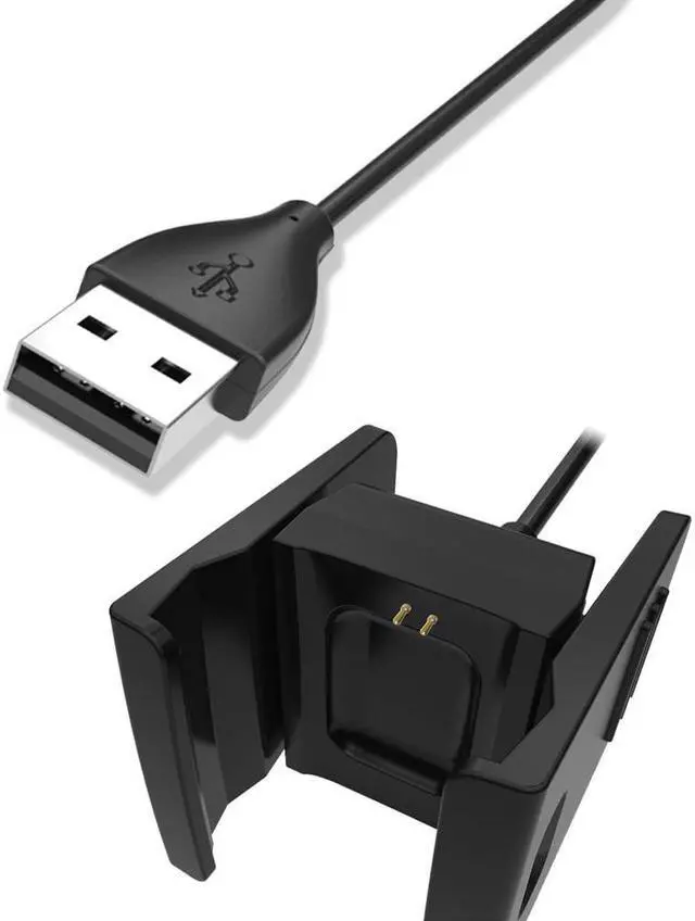 Alt view image 4 of 4 - FB160RCC Replacement USB Charging Cable Cord Charger Cradle Dock Adapter Compatible with Fitbit Charge 2 Fitness Tracker Wristband Smart Watch