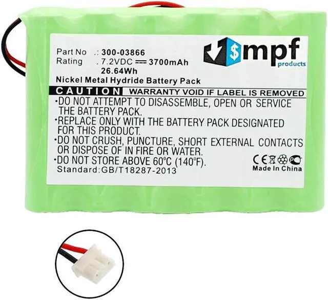 Alt view image 7 of 8 - 3700mAh 300-03866, LCP500-4B Battery Replacement for Honeywell Lynx 5100, Lynx 5200, Lynx 5210, Lynx Touch 7000 Security Alarm Systems
