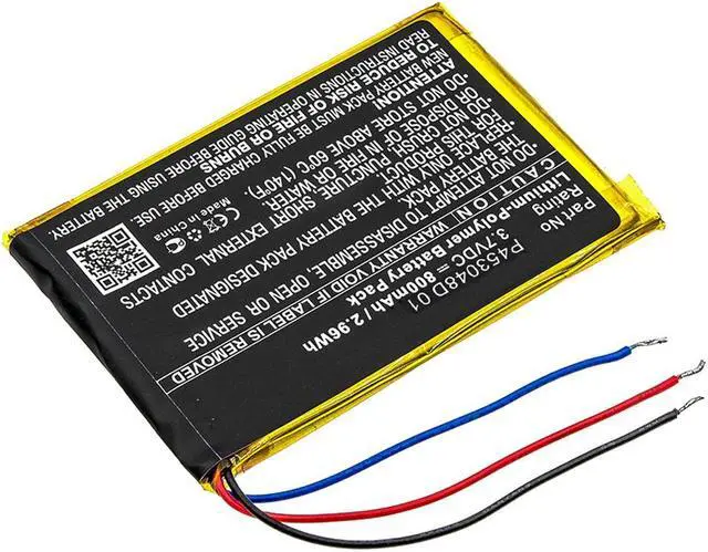 Alt view image 4 of 5 - 800mAh P453048D 01 Battery Replacement Compatible with JBL Clip 2 Plus, Clip 2+ Waterproof Portable Bluetooth Speaker with Installation Tools