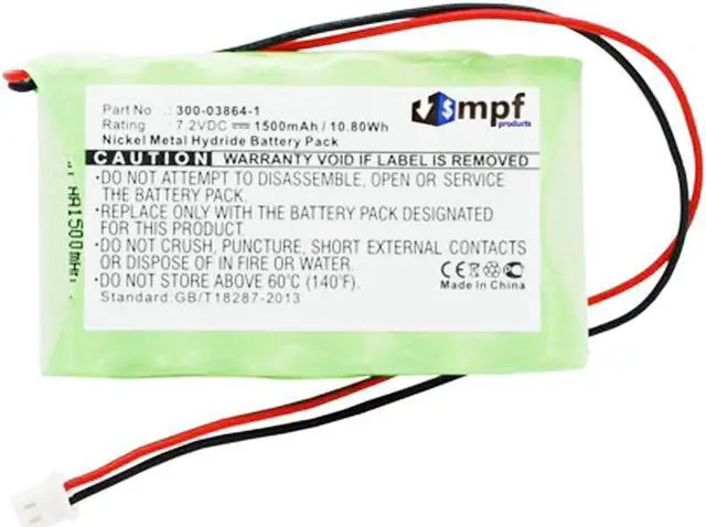 Alt view image 6 of 8 - 1500mAh 300-03864-1, LKP500-4B Replacement Battery Compatible with Honeywell L3000 LYNX PLUS, L5000 LYNX Touch, L5100 LYNX Touch, L5200 LYNX Touch, L7000 LYNX Touch Security Alarm Systems