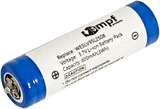 Alt view image 2 of 4 - 800mAh V9ZL2508, K0360-0570, WES8163l2505, WESLV95l2508, WESLV95l2509, WESLV9Zl2508 Battery Replacement for Panasonic ES Series, ER Series Electric Shavers (Compatible Models in Description Below)