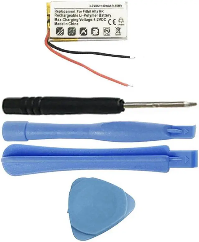 Main image of Battery Replacement Compatible with Fitbit Alta HR Smart Activity Tracker and Fitness Watch FB408