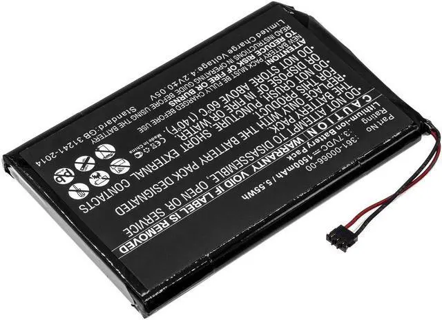 Alt view image 4 of 6 - 1500mAh 361-00066-00, 361-00066-10 Battery Replacement Compatible with Garmin Nuvi 2757, Nuvi 2757LM, Nuvi 2797, Nuvi 2797LMT, Nuvi 2689LMT, Dezl 760LMT, Delz 770LM, NuviCam LM GPS Navigation Units