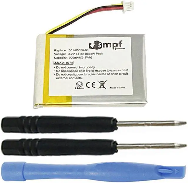 Main image of 900mAh Extended 361-00056-08 Battery Replacement Compatible with Garmin DriveSmart 5, DriveSmart 55, DriveSmart 61, DriveSmart 65 and DriveSmart 71 GPS Navigator