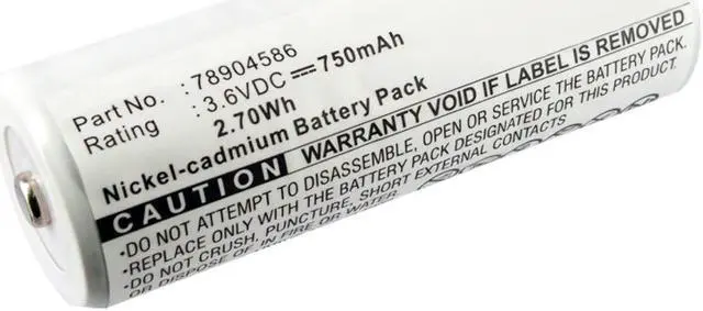 Main image of 750mAh 72200, 78904586 Battery for Welch-Allyn Otoscope Handle 11720, 11730, 18100, 20000, 21700, 71000, 71010, 71015, 71050, 71054, 71055, 71110, 71150, 71610, 71670, 72200, 72207, 74710, 97210