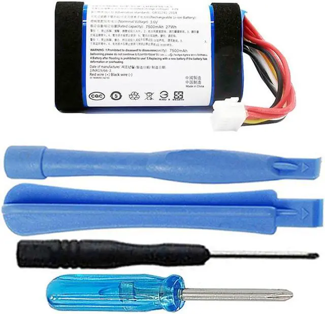 Main image of 7500mAh GSP-1S3P-CH4D Battery Replacement Compatible with JBL Pulse 5 Portable Bluetooth Speaker